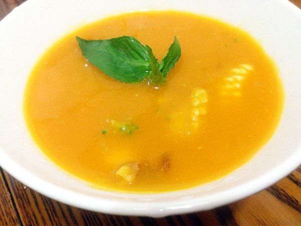 南瓜海鮮濃湯 : Hermit  Crab一起做