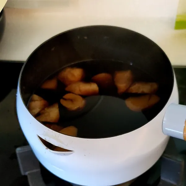 黑糖薑茶，阿基師撇步果然好喝 : 火山“bb一起做