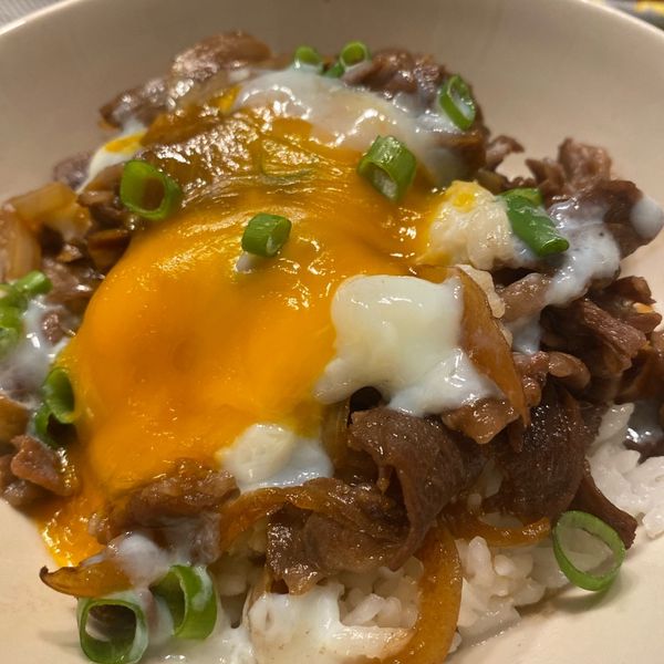 溫泉玉子牛丼 : 肉桂香的德國廚房一起做