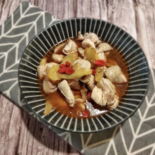 麻油雞湯 : agogo一起做