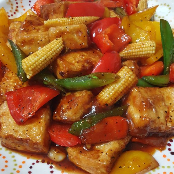 一鍋到底鐵板豆腐 : 呂佳倩一起做