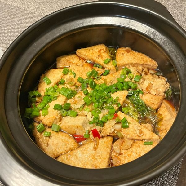 白菜豆腐煲 : Gina Lee一起做