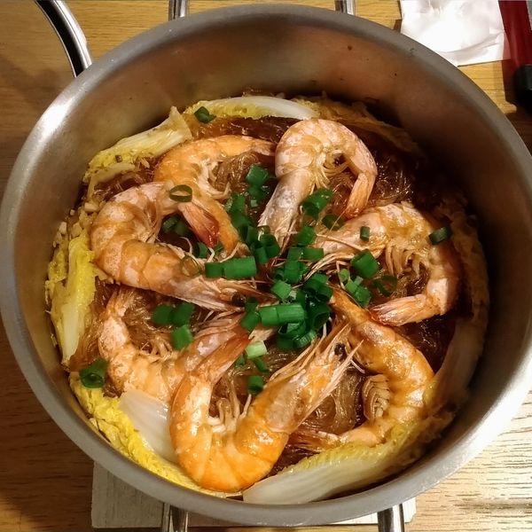 鮮蝦粉絲煲 - {家常經典} : Crystal Pan一起做