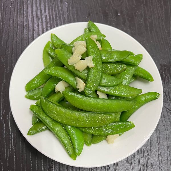 【厚生廚房】清炒荷蘭豆:肖肖廚 一起做