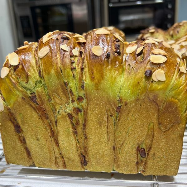 抹茶吐司(100%含水量) : 林小宇一起做