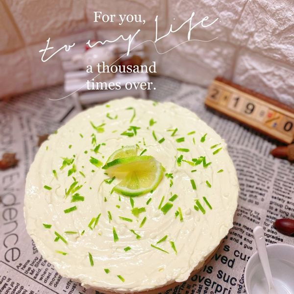 檸檬生乳酪蛋糕【9巷5弄】 : 連沛瀅一起做