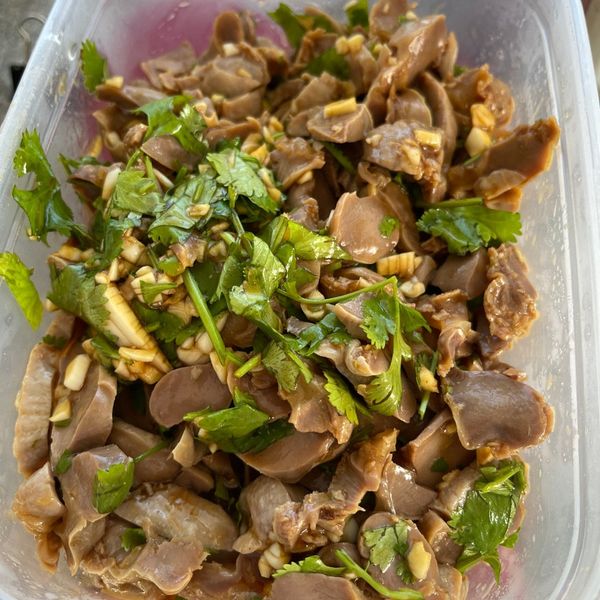 涼拌雞胗 : Patricia一起做