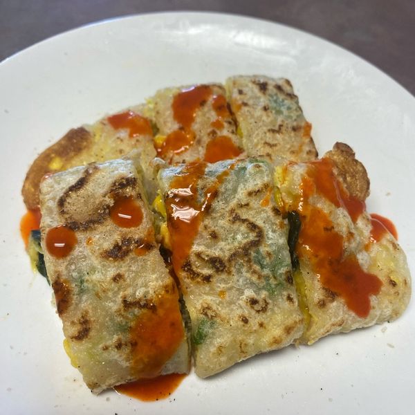 粉漿蛋餅:Suan Mei 一起做