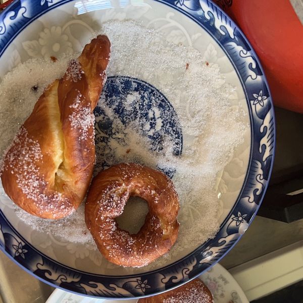 簡單 古早味甜甜圈 : Karen Huang一起做