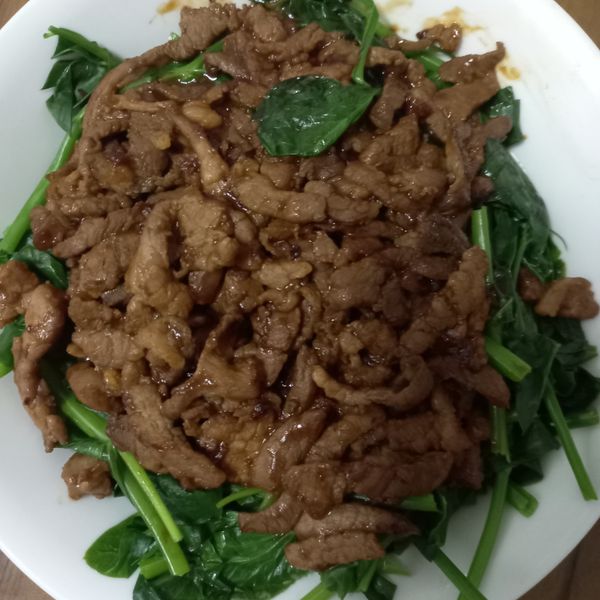 京醬肉絲 : 檸檬愛玉冰一起做