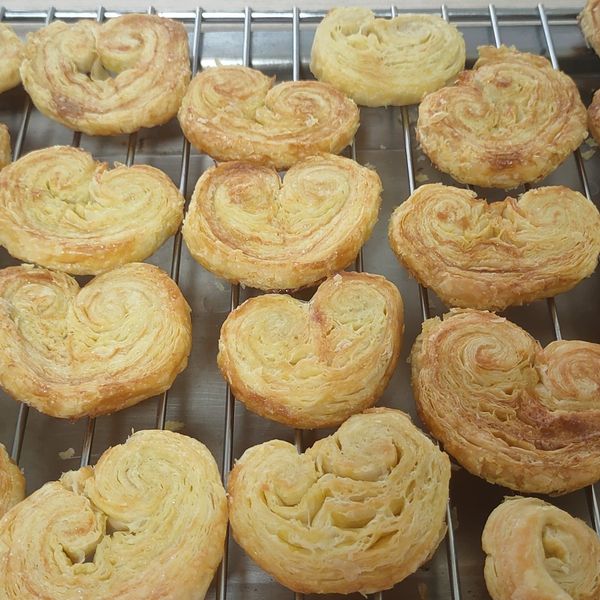 蝴蝶千層酥 : 沁星一起做