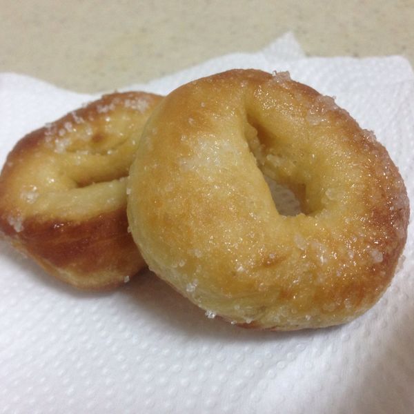 五分鐘免揉麵包~糖粉甜甜圈（無泡打粉）：Wang Nico 一起做