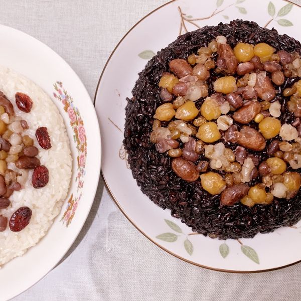 ♥小雨廚房♥超簡單八寶飯 : 秀玲 陳一起做