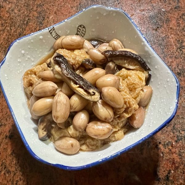 花生麵筋：廖芬芳 一起做