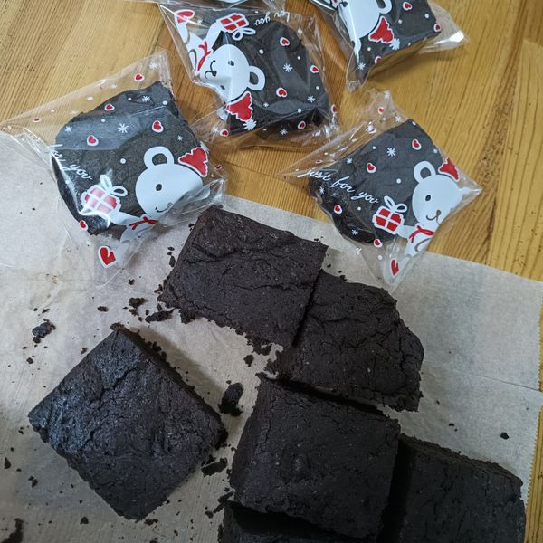 巧克力布朗尼：sabdra 一起做