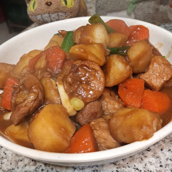 馬鈴薯燉肉 : 佩孜一起做