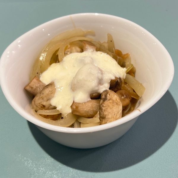 德國聖誕市集美食：炒蘑菇：Nicole Chou 一起做