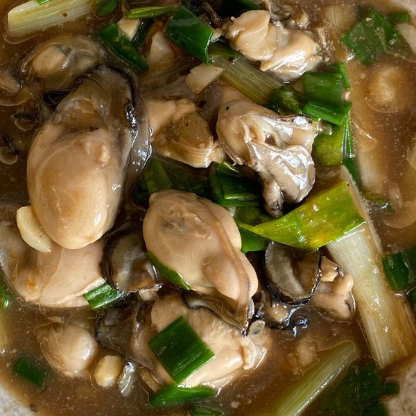 蔥爆鮮蚵 : Alin廚房（阿琳上菜）一起做