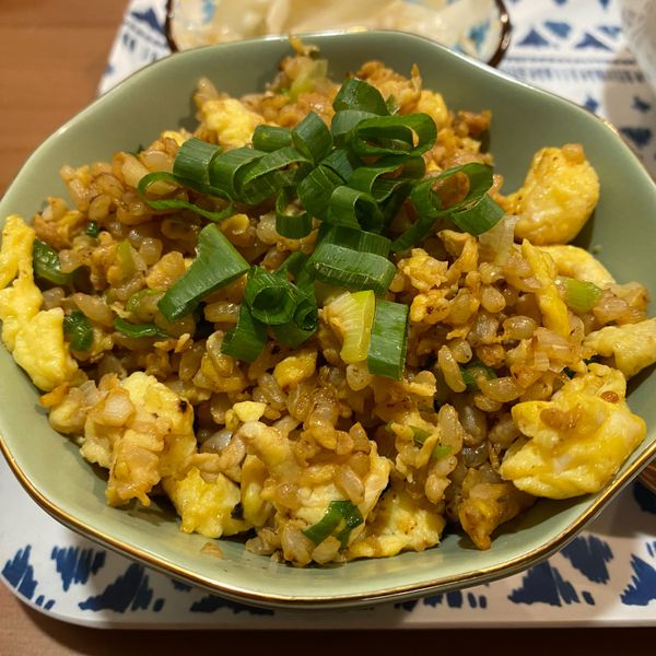 醬油蛋炒飯 : 石緻盈一起做