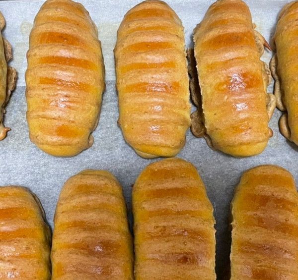 火山麵包Stromboli:德德 一起做