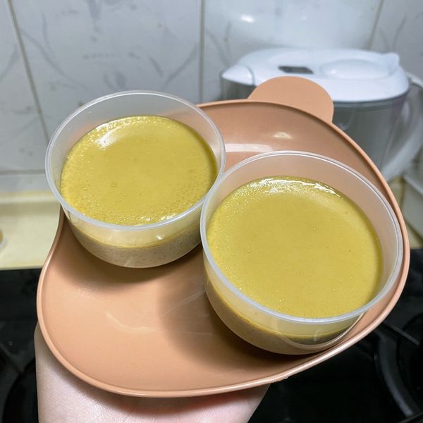 抹茶烤布丁 : wentong一起做