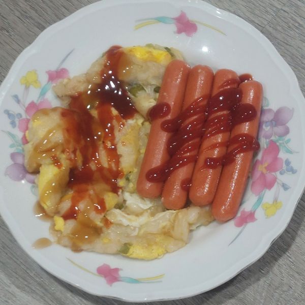 粉漿蛋餅 : Mina Huang一起做