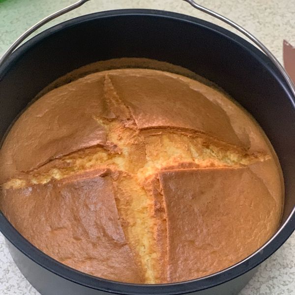 氣炸鍋 古早味蛋糕🍰：蓁 一起做