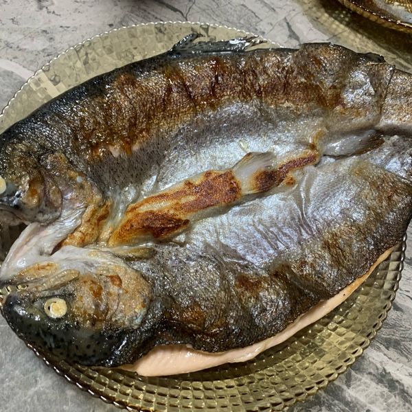 [無負擔料理]乾煎鲑鳟魚：鄭靜靜 一起做