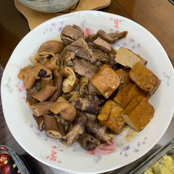 滷大腸 : 羅小胖一起做