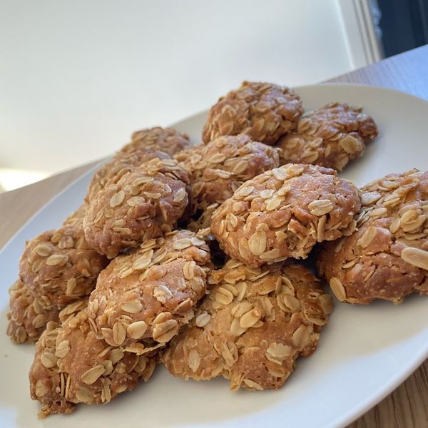 ｛植物油｝燕麥餅乾 : 林 アヤ一起做