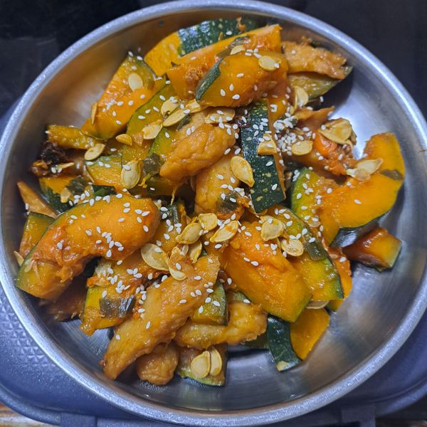 無水煮南瓜 : Dolphin50422一起做