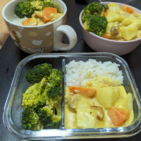 奶油雞腿咖喱：吳友竹 一起做