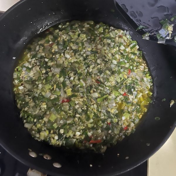 蔥油醬、蔥油醬：Eva Wang 一起做