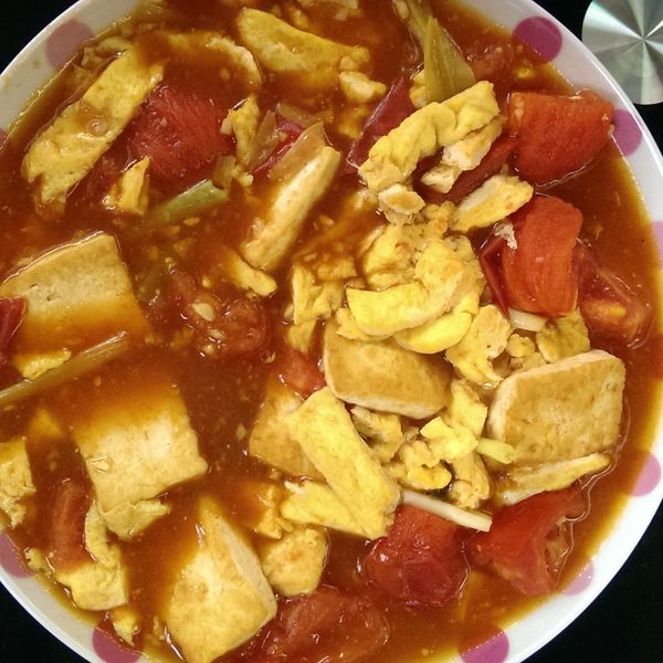 紅燒蕃茄豆腐 : fish一起做