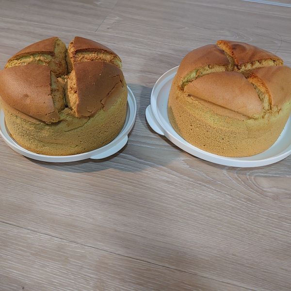 原味、可可、抹茶戚風蛋糕(6吋):Ann Terry 一起做