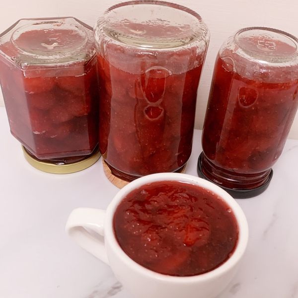 草莓果醬 : 秀玲 陳一起做