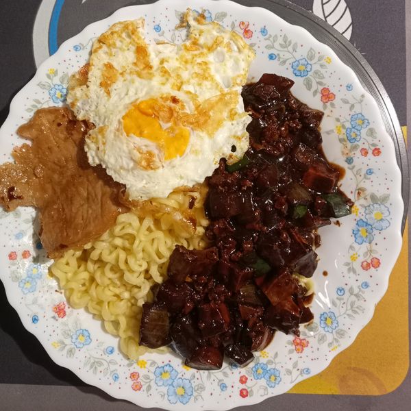 韓式炸醬麵짜장면🎶：方智宜 一起做