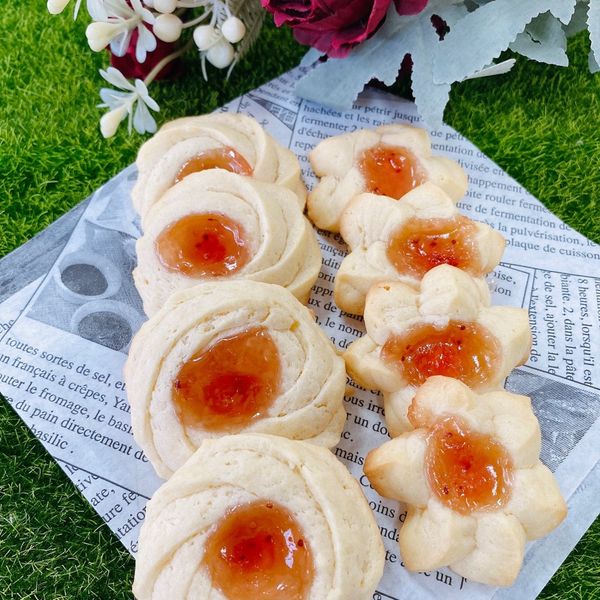 #果醬奶酥餅乾 #母親節 : Li Yifan一起做