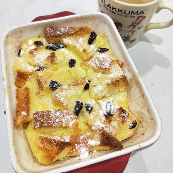 英式麵包布丁【超簡易甜點】 : 舒凱一起做