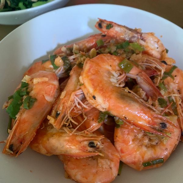 檸檬胡椒蝦🦐【5分鐘下酒菜】 : Muisky一起做