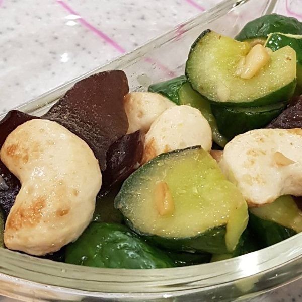 香炒小黃瓜天婦羅 : li ting一起做