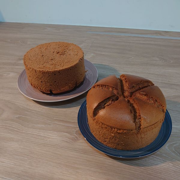 原味、可可、抹茶戚風蛋糕(6吋):Ann Terry 一起做