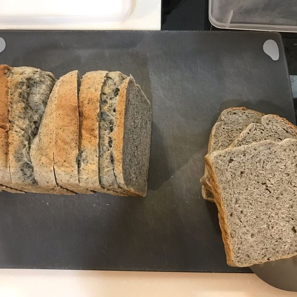 早餐-香蕉芝麻麵包：Tracy 一起做