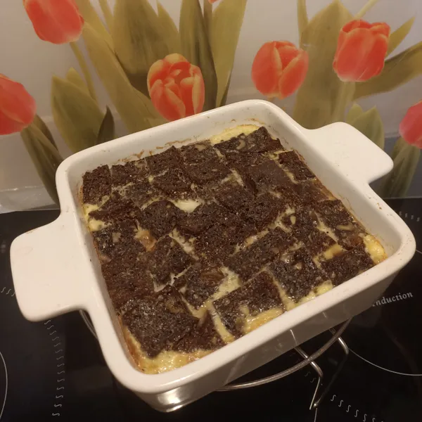 英式麵包布丁【超簡易甜點】 : 電電⚡⚡一起做