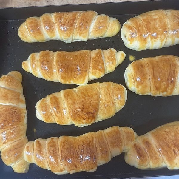 奶油麵包捲 : 甄婕一起做