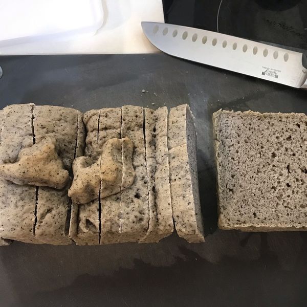 早餐-香蕉芝麻麵包：Tracy 一起做