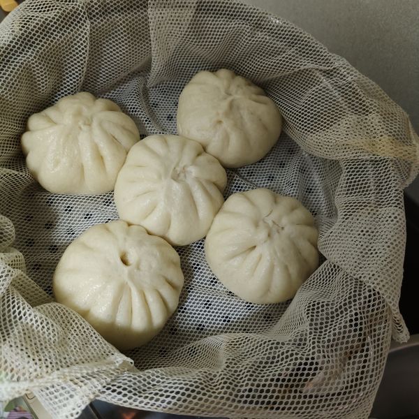 蔥燒肉包 : 瞳瞳一起做