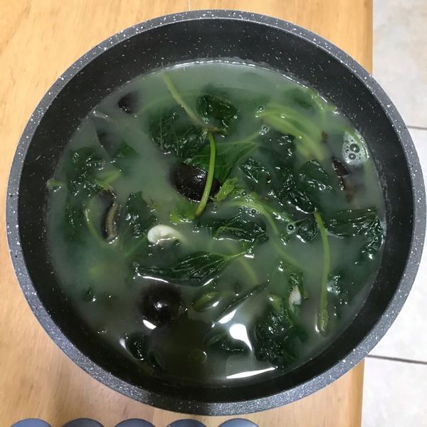 美味皮蛋地瓜葉簡單做 : 林雙寶一起做