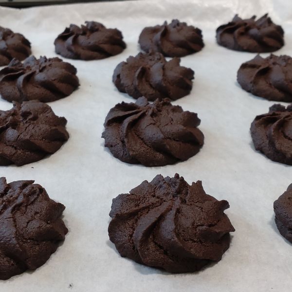 可可曲奇餅 : Dolph Lei一起做