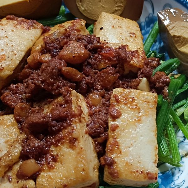 肉醬拌龍鬚 : emma一起做